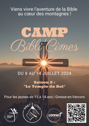 Camp Bibli'Cimes collégiens